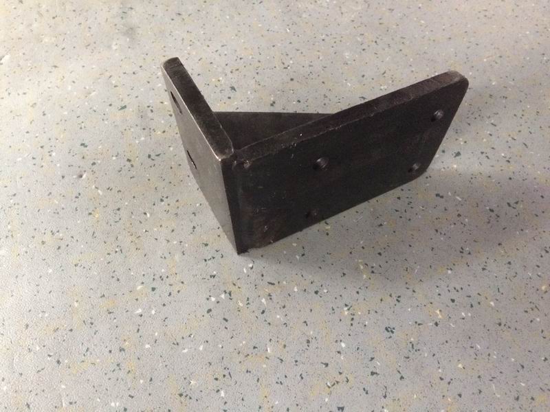 Rear suspension upper left bracket-1