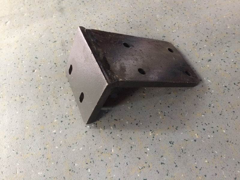 Rear suspension upper left bracket-2