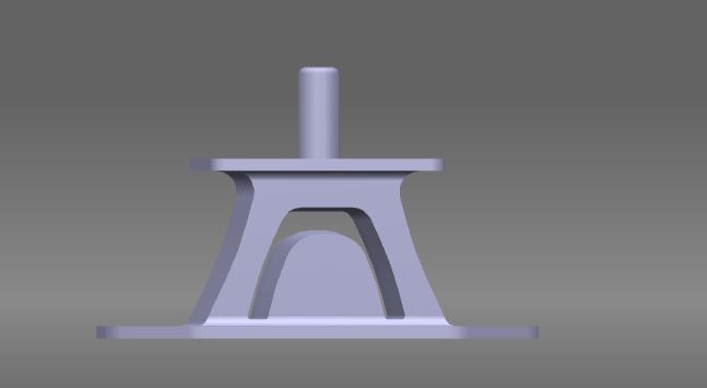 Резиновая подушка подвески силового агрегата, структура K, жесткость 135