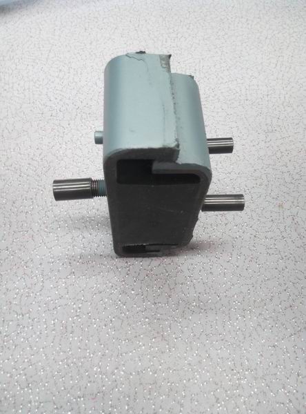 Powertrain suspension rubber pad, E structure, stiffness 500, thickness 62-1