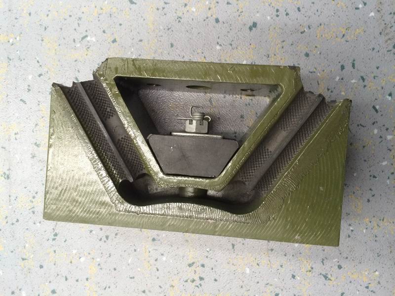 Engine suspension rubber pad, F structure, stiffness 550