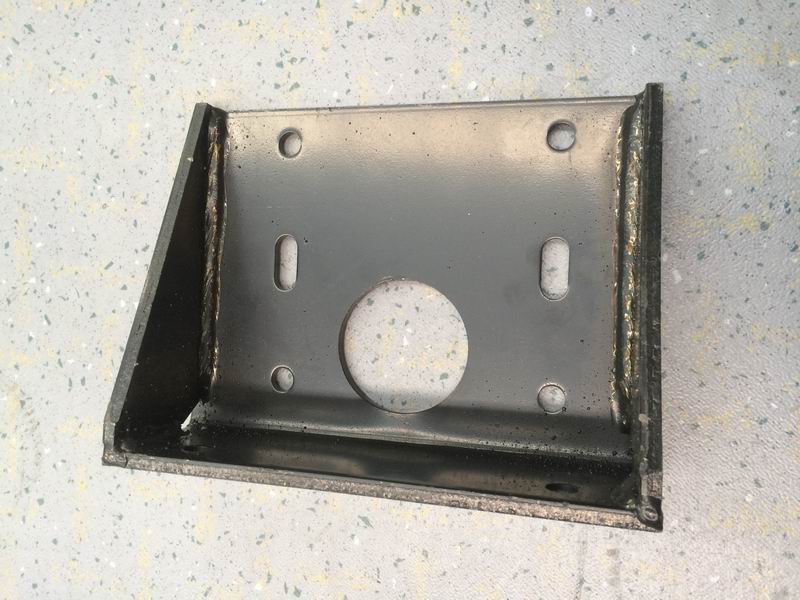 Rear suspension upper left bracket