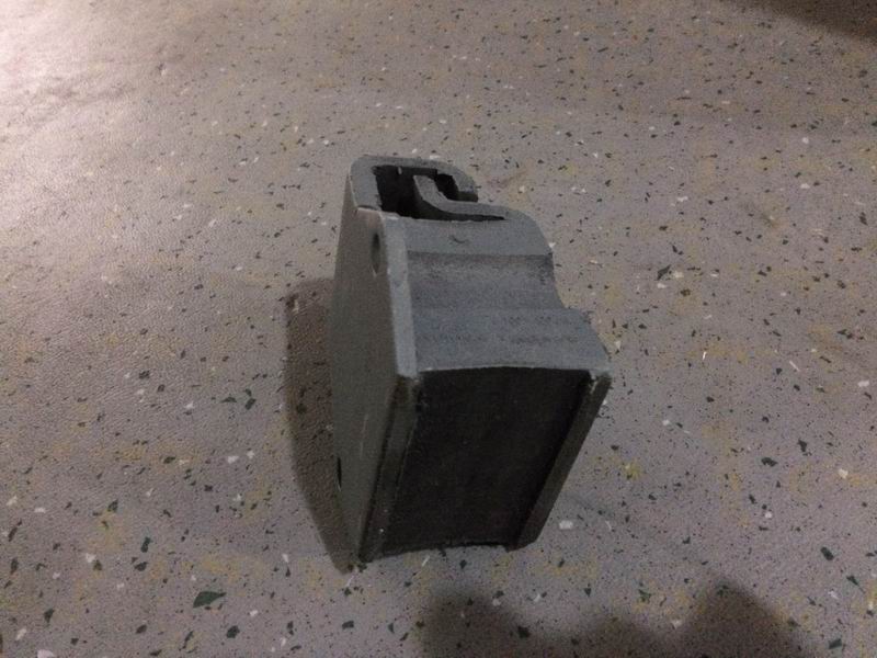Engine suspension rubber pad, other structure, stiffness 550-2