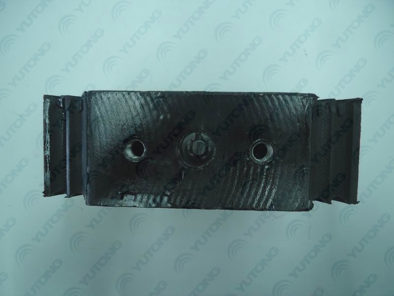Engine suspension rubber pad, F structure, stiffness 1150-1