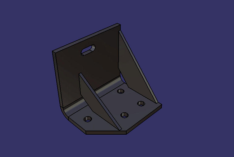 Transmission suspension upper bracket (horizontal structure)