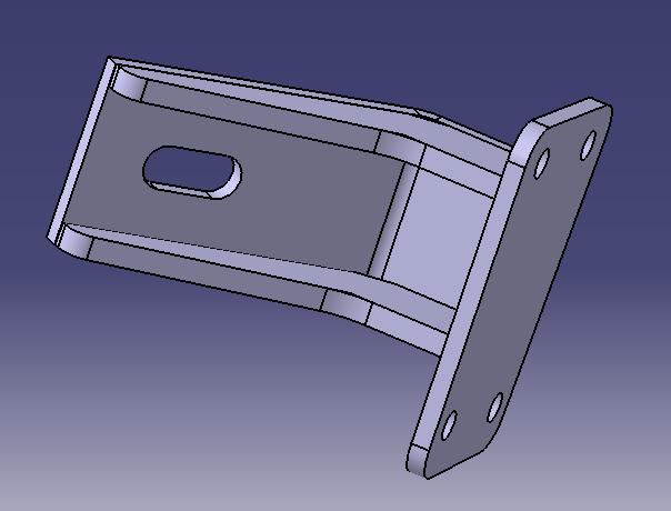 Engine suspension lower bracket, right front, 0, 19*45-2