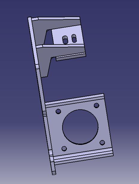 Transmission suspension upper bracket (special shape structure)-1