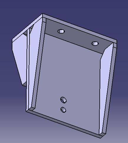 Transmission suspension lower bracket (C-shaped structure)-1