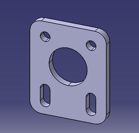 Transmission suspension upper bracket (special shape structure)