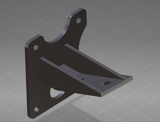 Engine suspension upper bracket