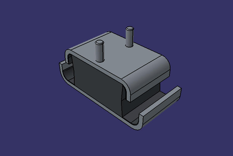 Резиновая подушка подвески трансмиссии, структура D, 450