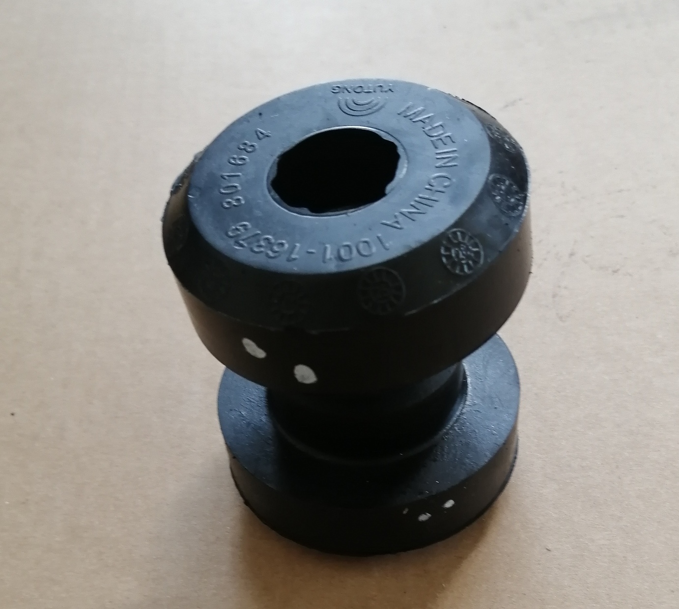 Engine suspension rubber pad, other structure, stiffness 1063