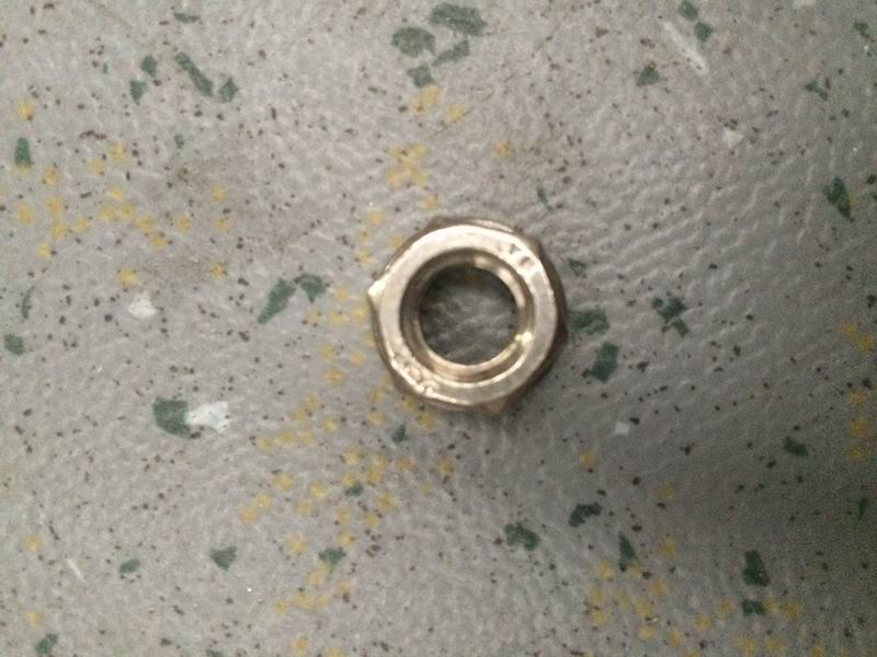 Hexagonal flange surface nut; M10*1.50