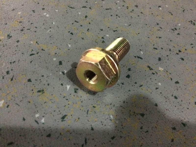 Air compressor idler gear seat bolts