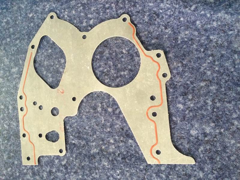 Gear chamber cover gasket