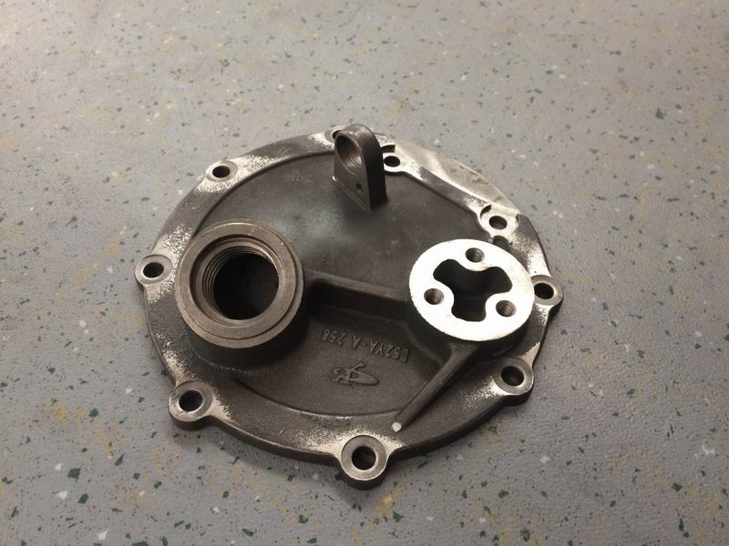 Fuel injection pump gear cover