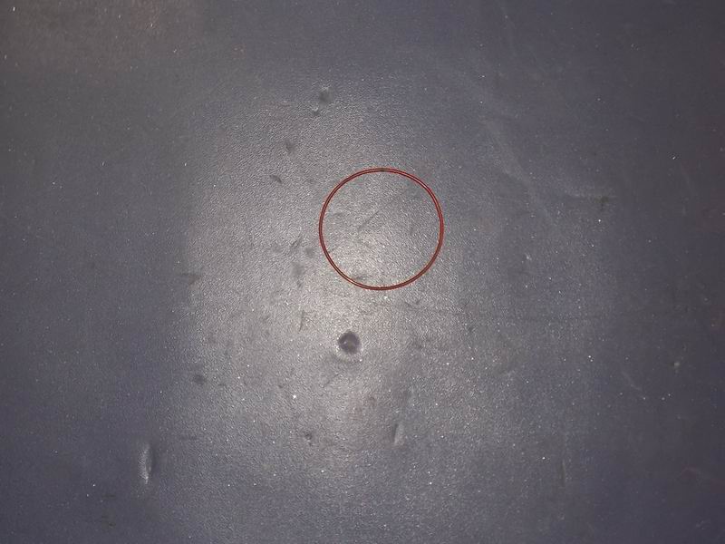 Cylinder liner water seal ring; 4 cylinders; one set of whole machine; including 8 pieces