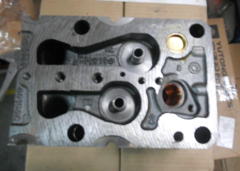 Cylinder head assembly; 2 rows of sub-bolts; with EVB-1