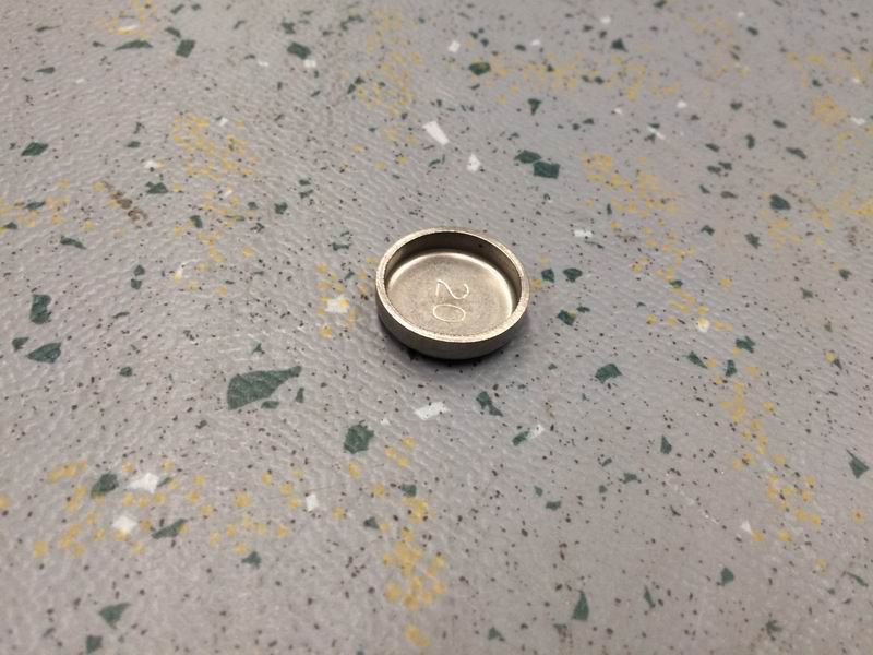 Bowl-shaped plug; available for 1005-00272 generations