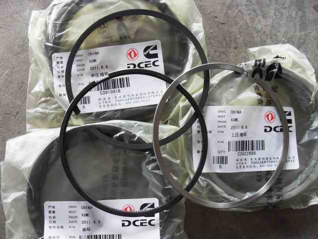 Piston ring; one set of whole machine; contains 18 pieces