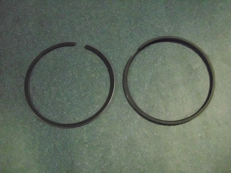 Piston ring; single cylinder group; contains 3 pieces
