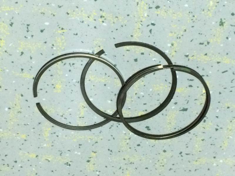 Piston ring; single cylinder group; contains 3 pieces