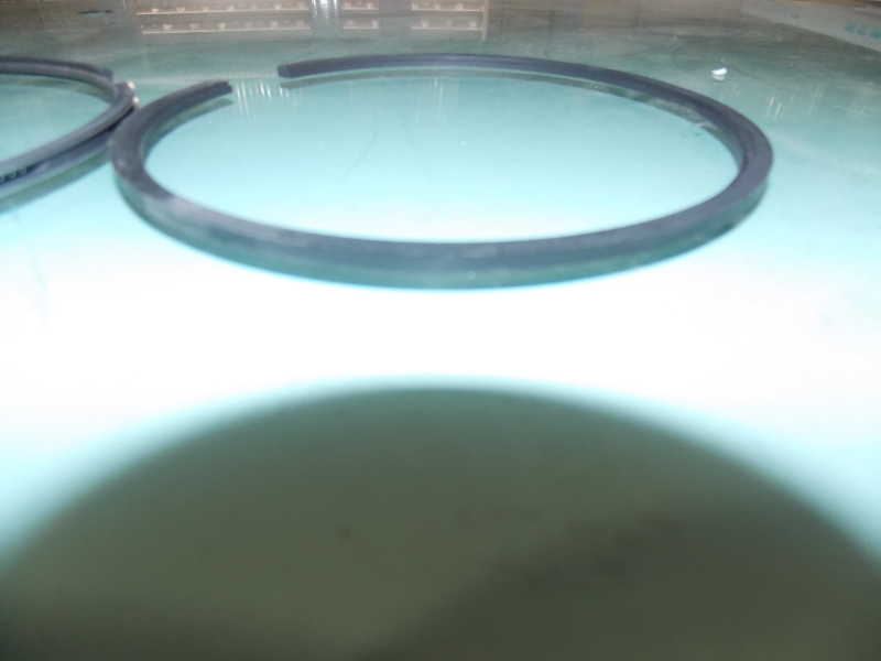 Piston ring; single cylinder group; contains 3 pieces; consume inventory-4