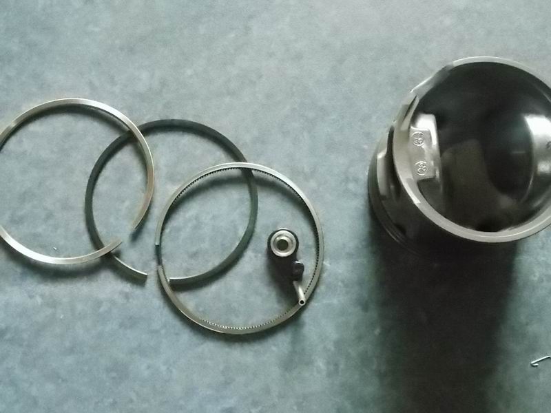 Piston/piston ring/piston cooling nozzle-1