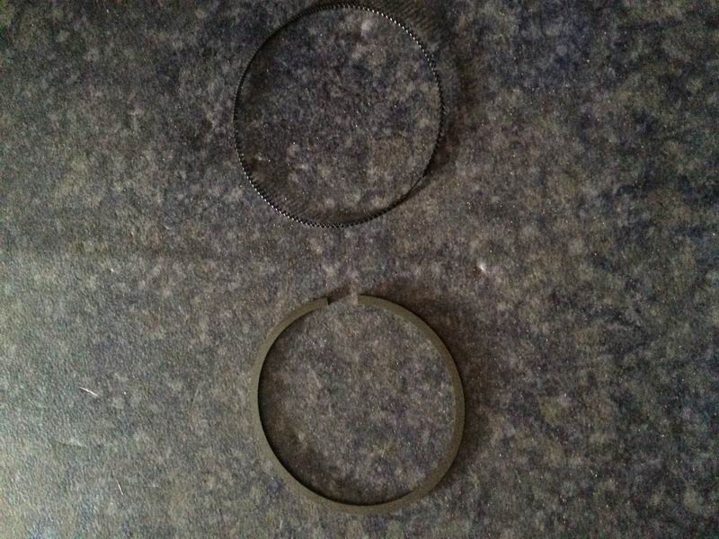 Piston ring (one set of single cylinder; including 3 pieces)-1