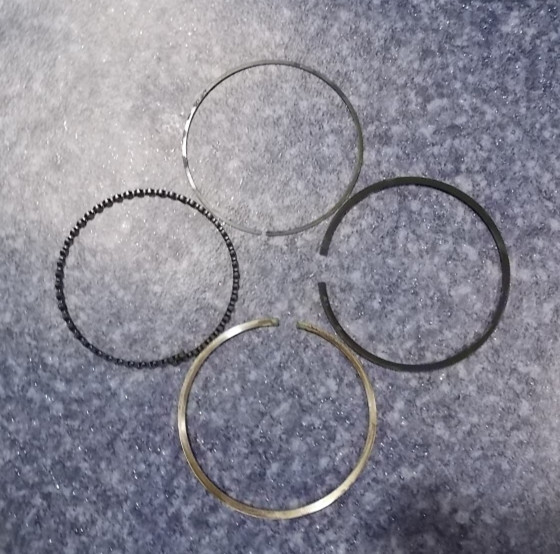 Piston ring (one set of single cylinder; including 3 pieces)