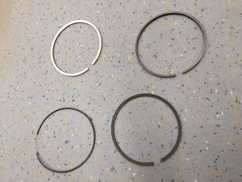 Piston ring; single cylinder group; contains 3 pieces