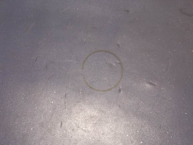 Piston ring; single cylinder group; contains 3 pieces
