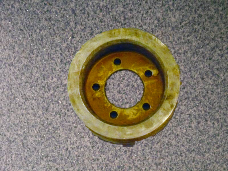 Crankshaft pulley 2A slot; can be used for 1005-02333 generation