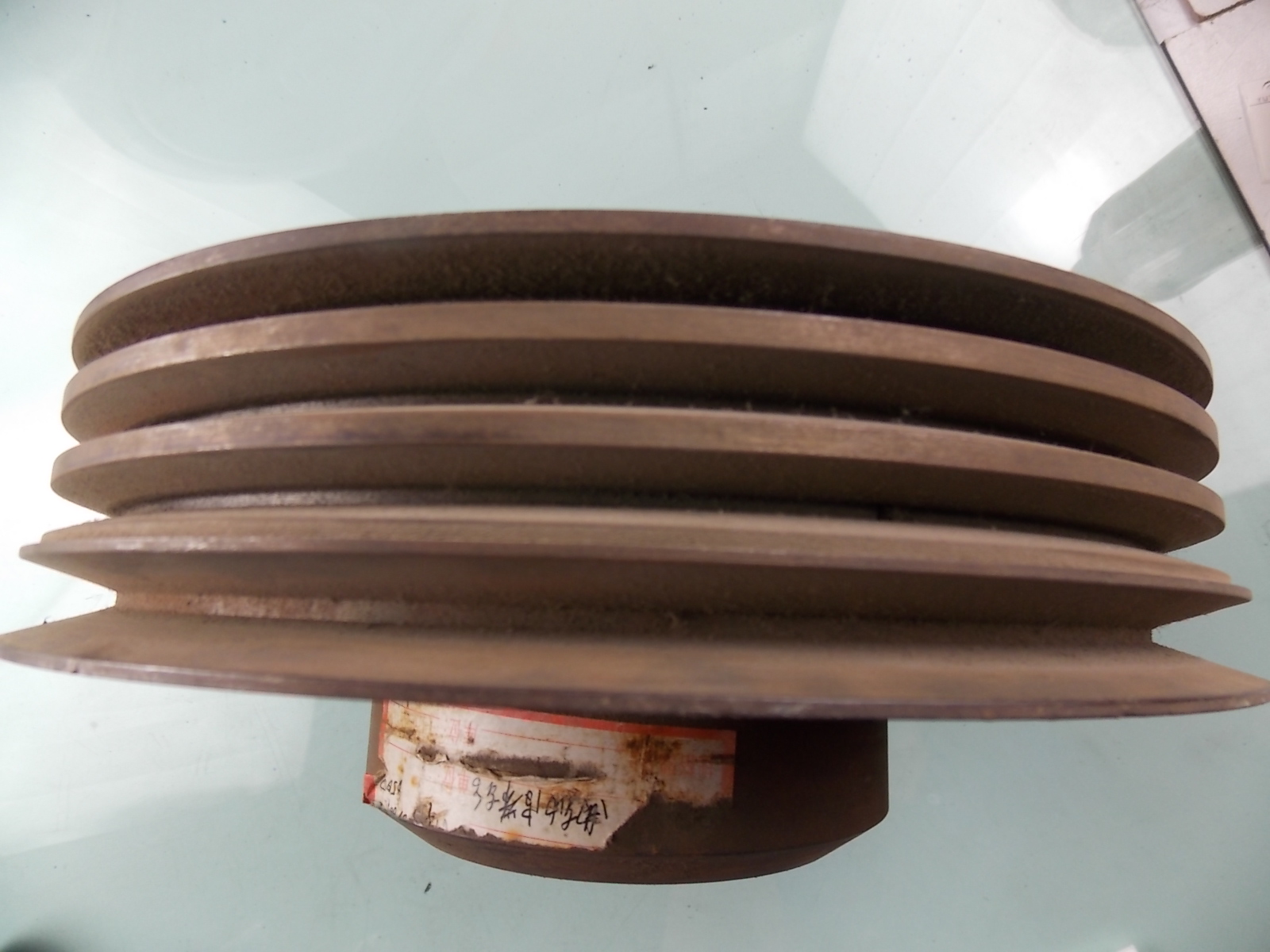Engine crankshaft four-slot pulley-2