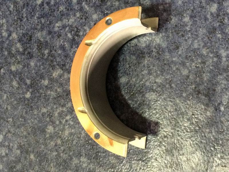 Thrust tiles; one set of whole machine; including 2 pieces-1