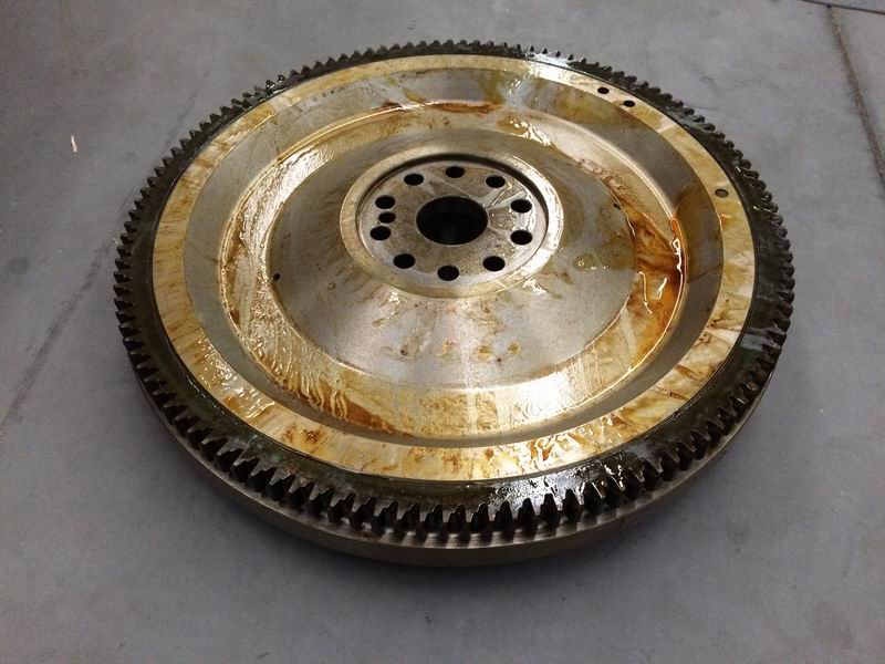 Flywheel and ring gear assembly; can be replaced by 1005-03364