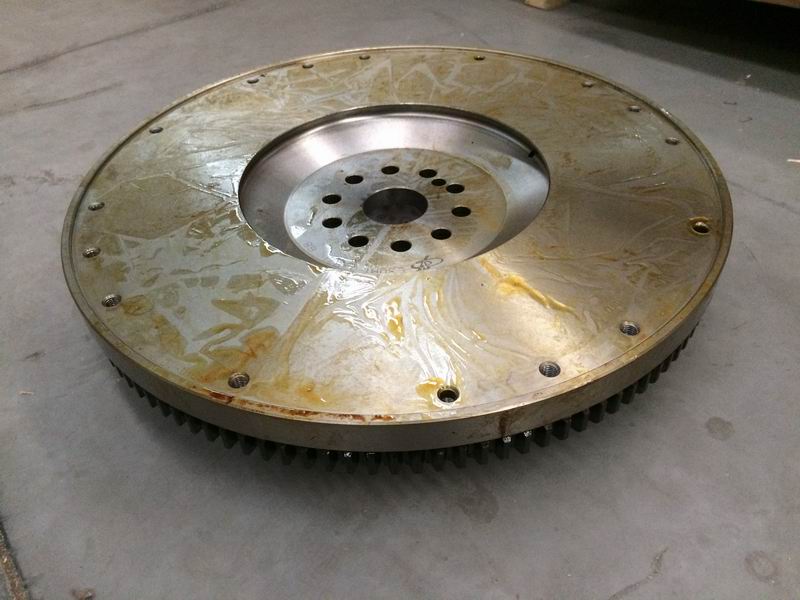 Flywheel and ring gear assembly; can be replaced by 1005-03364-1