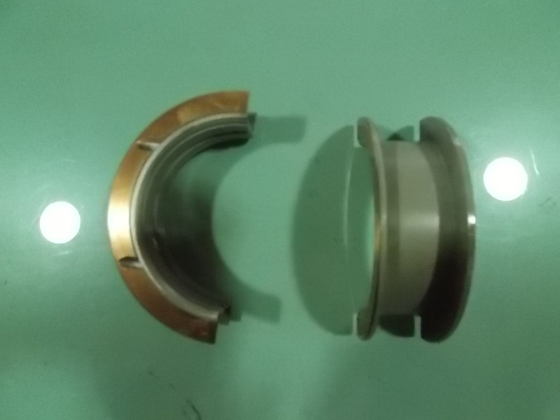 Thrust tiles; one set of whole machine; two pieces; can be replaced by 1005-03246