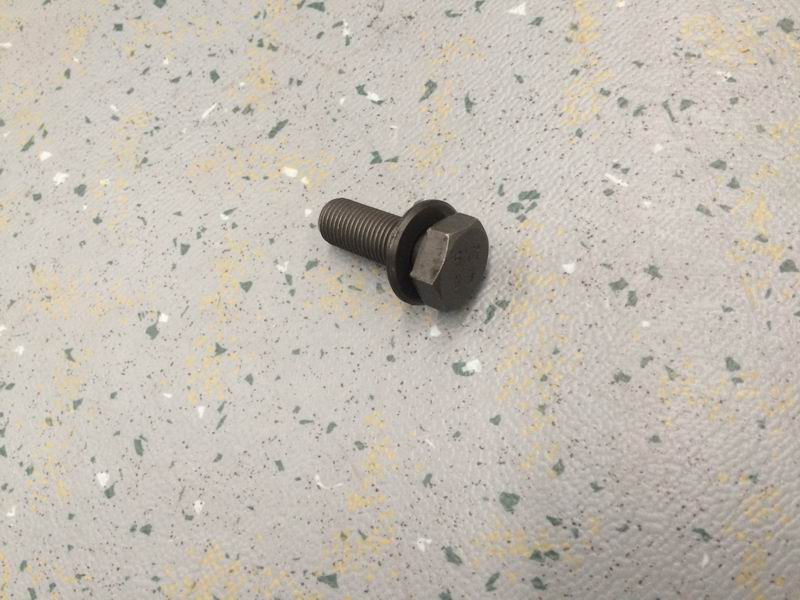 Flywheel mounting bolts