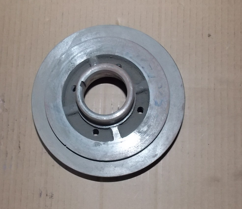 Torsional vibration shock absorber assembly