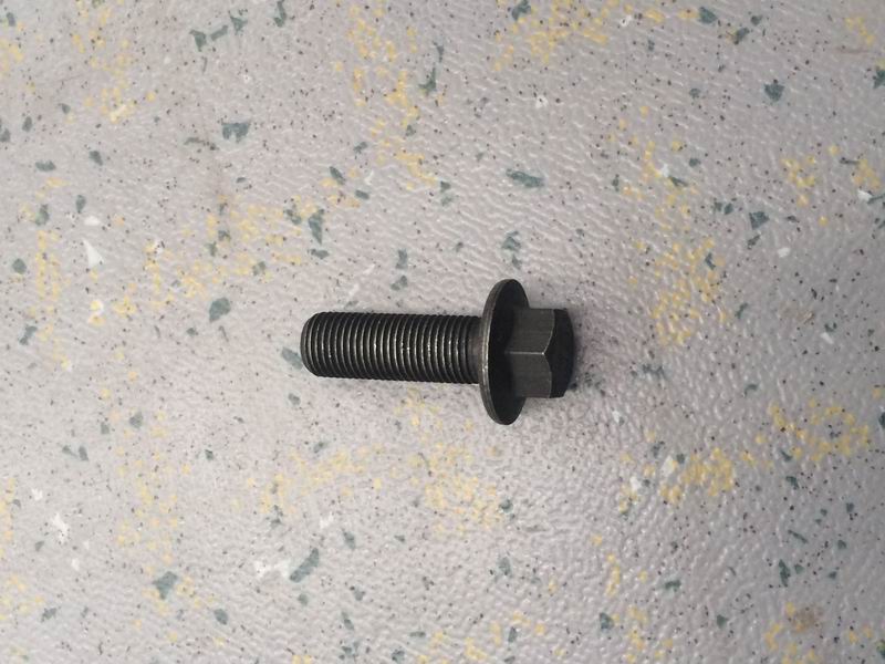 Hexagonal flange surface bolt; M12*1.25*36