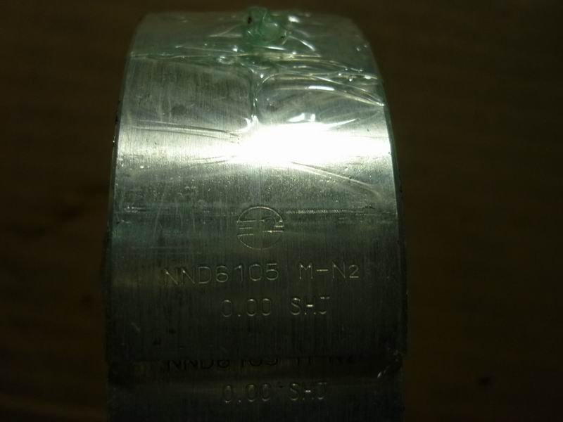 Thrust tiles; one set of whole machine; including 2 pieces