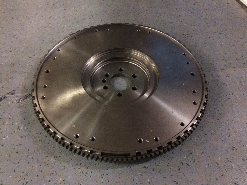 Flywheel and ring gear assembly