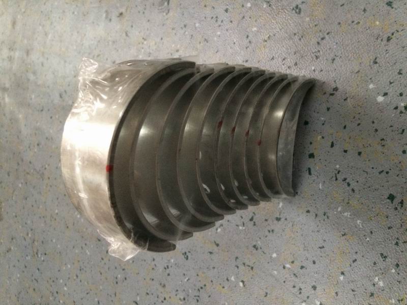 Main bearing; 4 cylinders (one set of whole machine; including 10 pieces) blue-2