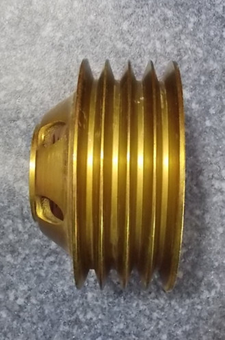 Crankshaft additional pulley-1