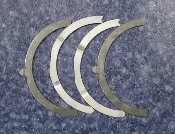 Thrust tiles; one set of whole machine; including 4 pieces