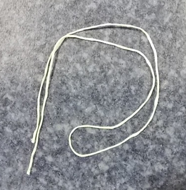 Filling strips-for side of crankshaft rear main bearing