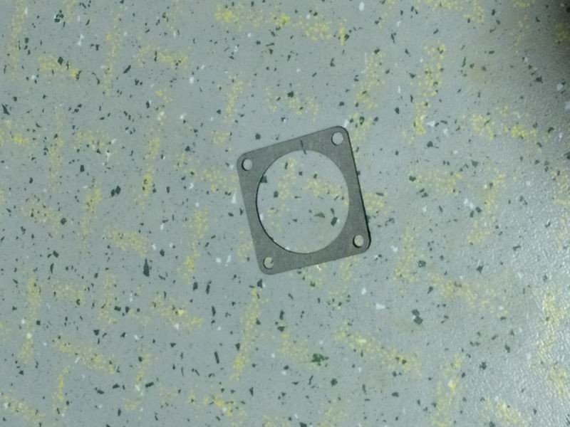 Flywheel housing heat dissipation cover plate gasket