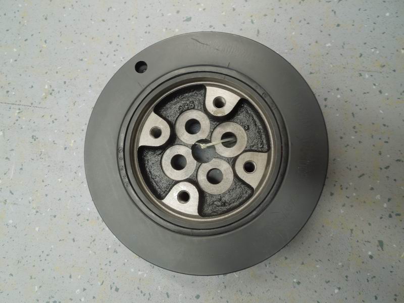 Crankshaft shock absorber