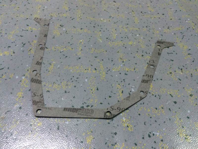 Crankshaft rear oil seal seat cushion